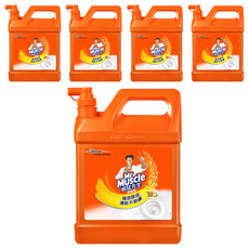 威猛先生潔廁劑 柑橘香味 清新不刺鼻, 3.785L, 5桶