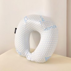 Ishur 伊舒爾 極冰感U型護頸枕, 藍色