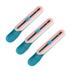 YOGiSSO 貓肉泥餵食器 Set 21x4公分款式, 顏色隨機, 3支