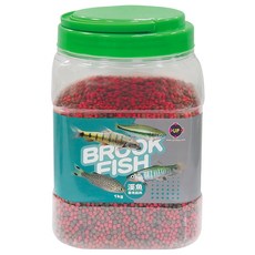 UP AQUA 雅柏 溪魚專用飼料 大 E-647-1KG-L 1kg, 1桶