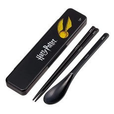 Skater 魔法世界飛賊塑膠湯匙筷子 附收納盒組, 18.8 x 4.7 x 1.8cm, 617089, 1組