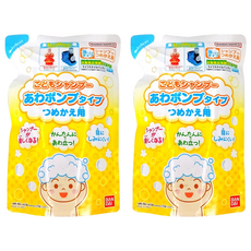 BANDAI 兒童洗髮精補充包 200mL, 2包