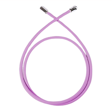 AQUADUO 高級型無扭結軟管, 360度旋轉, PVC材質, 防止漏水設計, 1.5m, 紫色