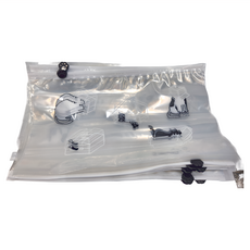 SHIMOYAMA PE貓爪滑扣保鮮袋 小貓印花, L(36.5 x 21.5cm), 20個, 1盒