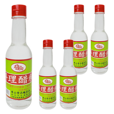 香山 料理醋精 40%以上酸度 台灣原產, 240ml, 5瓶