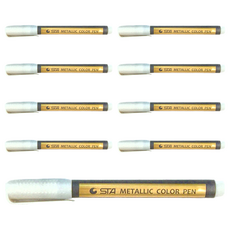 STA 金屬色筆, 1色, 9支