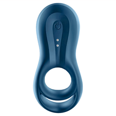 Satisfyer 愉悅新革命 Epic Duo 智能男士精力雙環 單機具12段模式 搭配App 開啟無限模式 USB磁吸充電, 藍色, 1個
