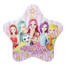 Little Bling MIXMATCH 珠珠的秘密 兒童可撕式指甲油組 4.2g, 粉色 x 1入 + 薄荷綠 x 1入 + 紫色 x 1入 + 紅色 x 1入 + 金黃色 x 1入, 1組