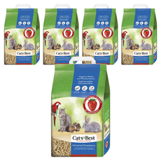 Cat's Best 崩解型粗粒木屑砂, 草莓味, 5.5kg, 5袋