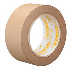 DEER BRAND 鹿頭牌 牛皮紙可書寫膠帶, 48毫米寬40米長, 可手撕設計, 霧面材質, KT04, 10組