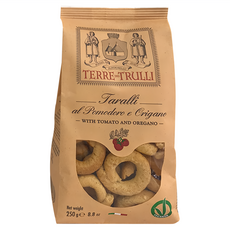 Terre dei Trulli Tarallini 義式小圈餅 番茄, 250g, 1包