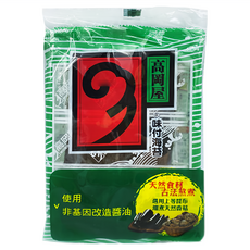 高岡屋 味付海苔6束, 16.5g, 1袋