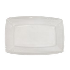 大同磁器 強化羽雕 97型10"長方皿, 1個, 象牙