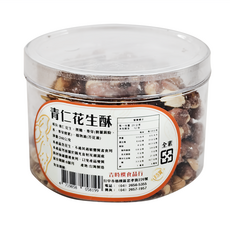 吉時饌 青仁花生酥 台灣製造, 240g, 1罐