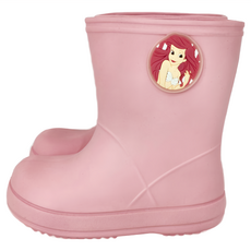 THE LITTLE MERMAID 小美人魚 立體造型飾釦中筒輕量兒童雨鞋 323513 355g