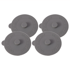 G676矽膠密封杯蓋, 水泥灰, 4個