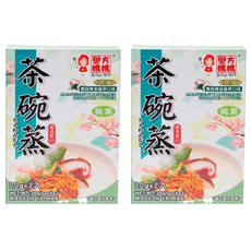 譽方媽媽 日式茶碗蒸蛋粉 香菇黃金蟲草, 無添加人工色素防腐劑, 適用於茶碗蒸、泡飯, 40g, 2盒