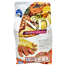 Farmina 法米納 天然熱帶水果系列 全齡犬 小顆粒 乾飼料 FTD4 犬用, 鮭魚鳳梨, 1.5kg, 1袋