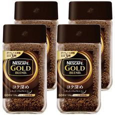 NESCAFE 雀巢咖啡 金牌咖啡 深焙風味, 120g, 1入, 4罐