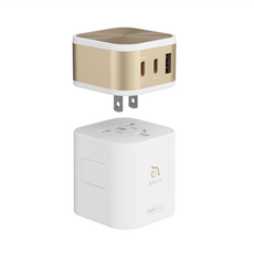 ADAM elements 亞果元素 45W 旅行電源供應器 T45 白色, 1個