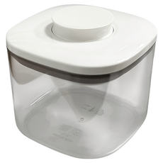 毛皇上 真空儲糧密封罐, 500ml, 1個, 白色