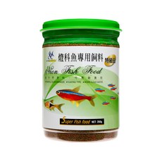 AQUAFUN 水之樂 特級燈科魚專用飼料 260g, 營養均衡 熱帶魚適用, 1罐