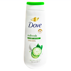 Dove 多芬 沐浴乳 綠茶黃瓜味, 591ml, 1瓶