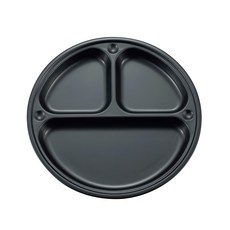 CAPTAIN STAG 鹿牌 戶外CS經典款圓型分隔餐盤 23cm, CS_UH-0063, 1個