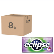 eclipse 易口舒 無糖薄荷錠 沁香葡萄口味 Set 8, 30g, 8盒