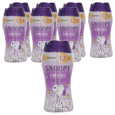 收納王妃 SNOOPY 史努比衣物芳香豆 薰衣草, 220g, 8瓶