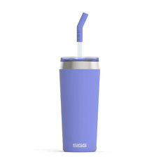 SIGG Helia 保溫吸管杯, 寧靜紫藍, 600ml, 1個