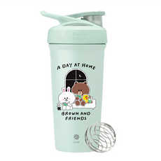 Blender Bottle Strada SS 水瓶, 就愛宅一起熊大, 710ml, 1個