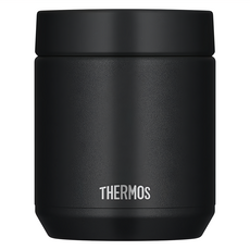 THERMOS 膳魔師 真空隔熱湯罐 JED-400 BK, 1個, 黑色, 400ml