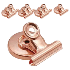 小麥購物 冰箱磁鐵夾 G245 14g 8個, 玫瑰金