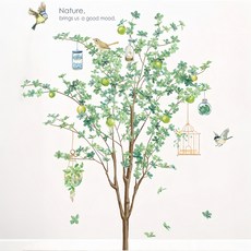 半島良品 DIY無痕壁貼墻貼, 吊鐘馬醉木