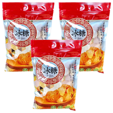珍田生機 古早味冰糖，天然古法工序，蔗香濃郁，百搭口味, 400g, 3包