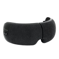 HEALTHPIT Eye精彩 溫熱氣壓眼部按摩器 碳纖加熱 內建音樂, HS-686, 深灰色