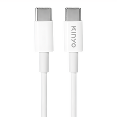 Kinyo TYPE-C to TYPE-C 充電傳輸線, 1m, USB-TYC05, 1條