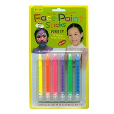 普思 推桿人體彩繪 6色 霓虹亮色 無毒