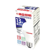 TOA 東亞照明 LED球型燈泡 13W 螢光色 1560lm 120lm/W, 晝光色, 4顆