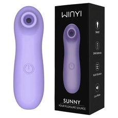 WINYI 貓舌頭吸吮按摩器 WY0575, 香芋紫, 1個