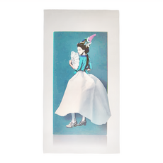 SPEXTRUM 蓬蓬裙女郎面紙盒 - 莫蘭蒂藍, 1個