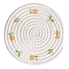 CHIFUN SENHUO 祈樂森活 隔熱墊 直徑11cm 20~30g, 酸甜黃檸, 5個