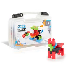 IO BLOCKS 智能積木 旅行組 Set 59, 59個積木, 追蹤卡, 建議年齡4+, 1個
