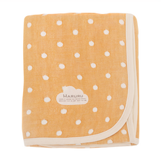 MARURU 六層紗被 蓬鬆厚款, 點點橙