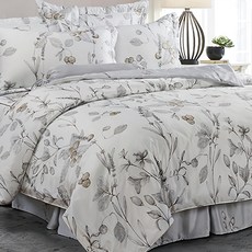 Prawear 巴麗維亞 40%天絲雙人加大兩用被床包組 橄欖雅色