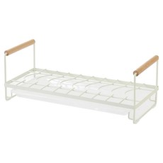 麥塔曼日式碳鋼收納架/碗架, 奶白色, 1個