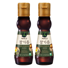 CJ bibigo 芝麻油 160ml 100% 冷壓榨取, 2罐
