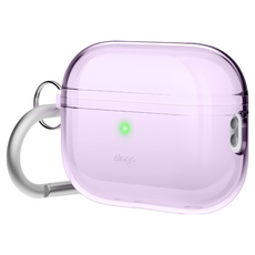 elago AirPods Pro 2 透明保護殼 薰衣草, 透明, 薰衣草, 1個
