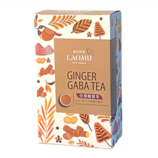LAOMU 佳葉龍薑茶 茶包, 10包, 2g, 1盒
